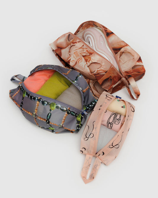 Baggu Essential - 3D Zip Set Ballet Icons