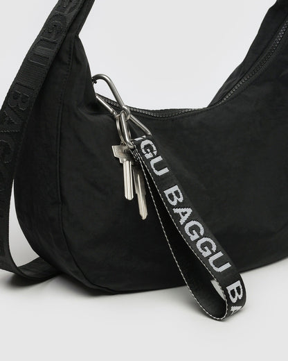 Baggu Quality - Logo Keychain Black & White
