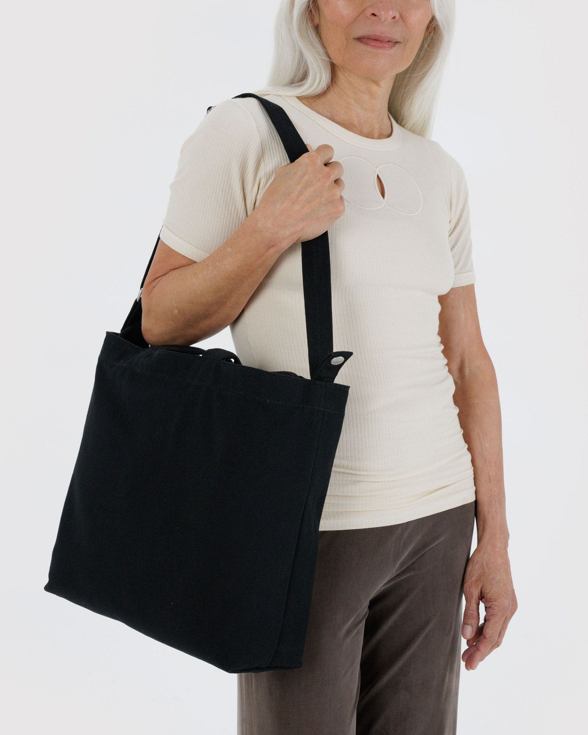 Baggu Deals - Horizontal Zip Duck Bag Black