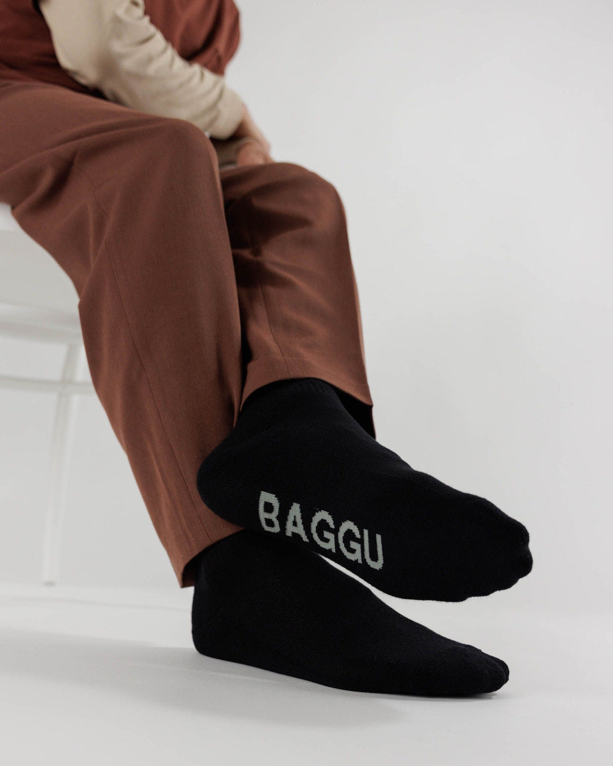 Baggu Smart Buy - Ribbed Sock Black