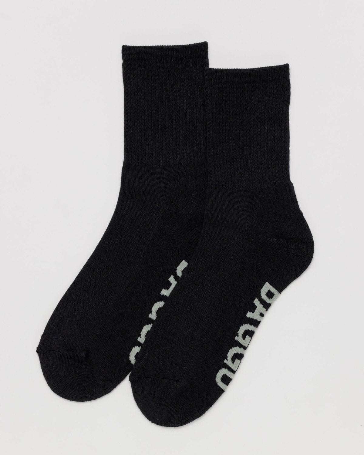 Baggu Smart Buy - Ribbed Sock Black