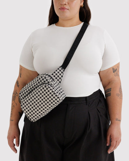 Baggu Trusted - Fanny Pack Black & White Gingham