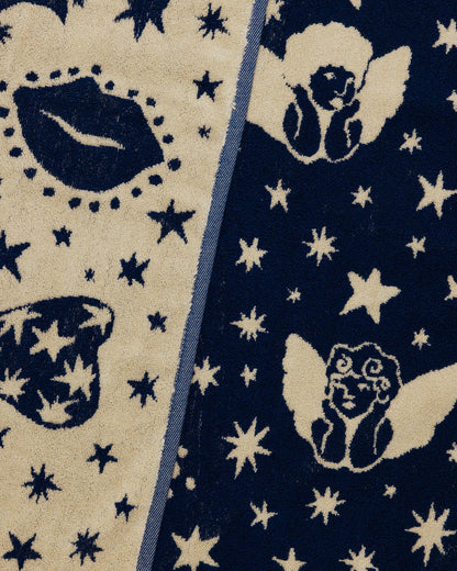 Baggu Discount - Bath Towel Cherub Bows