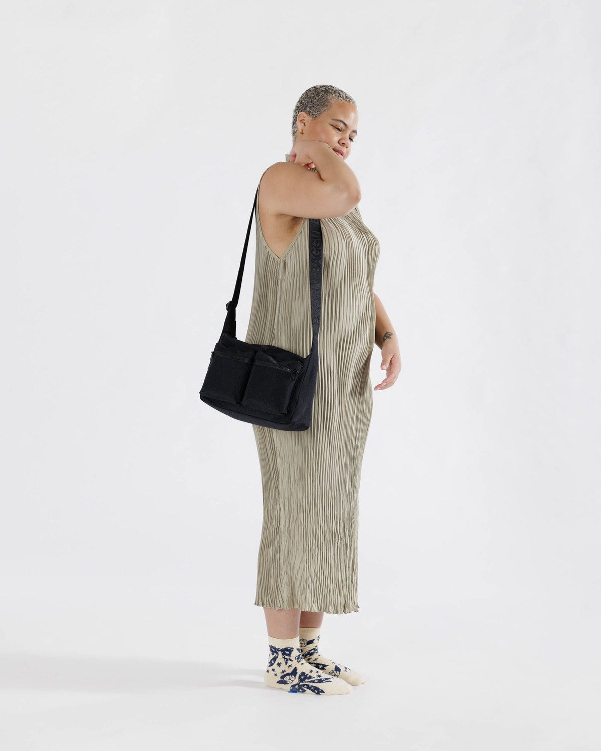Baggu Trending - Medium Cargo Crossbody Black