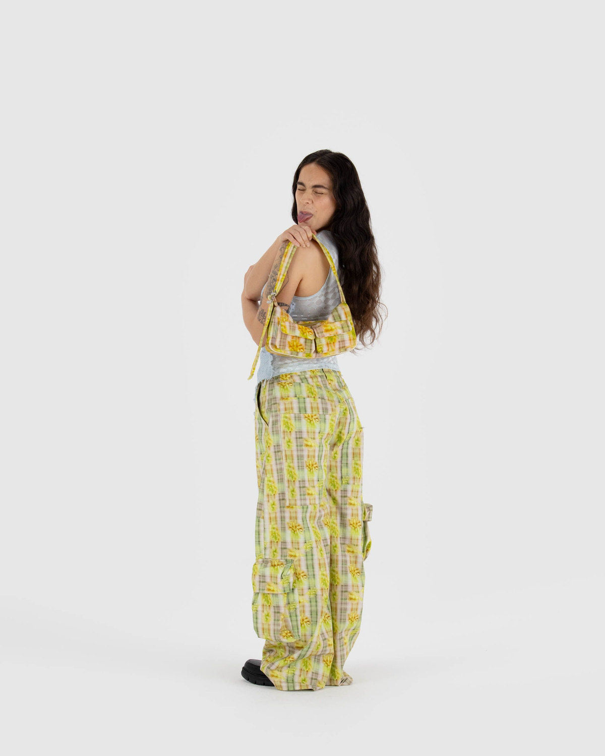 Baggu Special Offer - Cargo Shoulder Bag Boxer Plaid