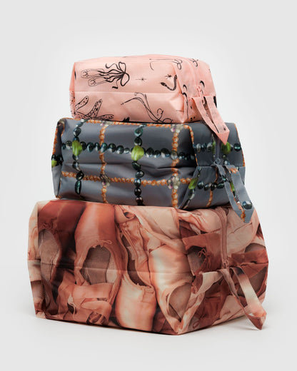 Baggu Essential - 3D Zip Set Ballet Icons
