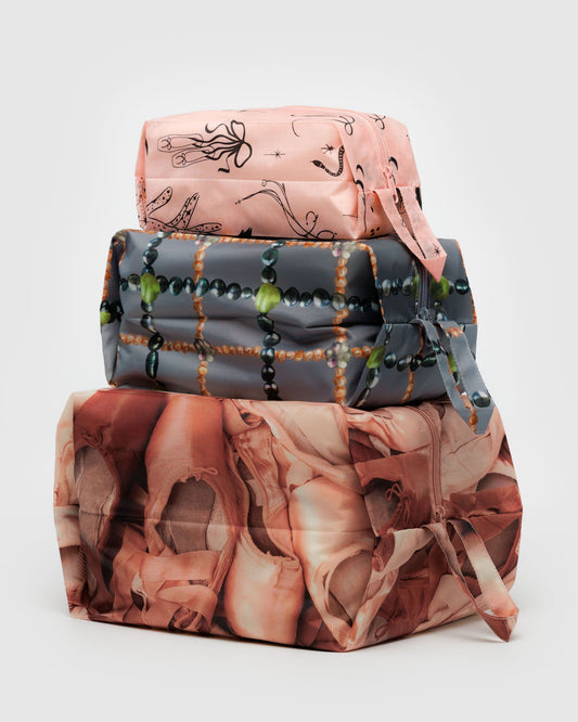 Baggu Essential - 3D Zip Set Ballet Icons