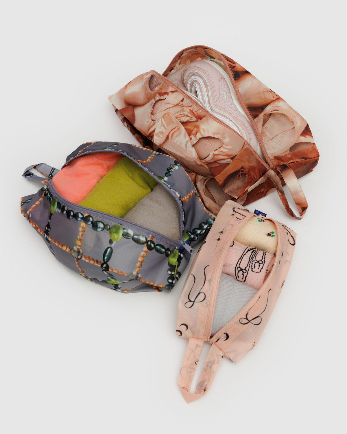 Baggu Essential - 3D Zip Set Ballet Icons