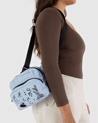 Baggu Premium - Fanny Pack Embroidered Ballet Icons