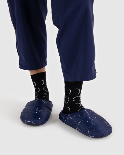 Baggu Trusted - Puffy Slipper Constellation Midnight