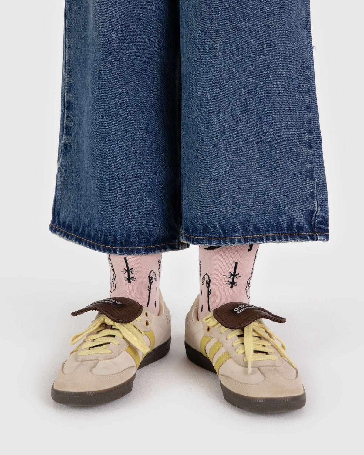Baggu Deals - Crew Sock Ballet Icons