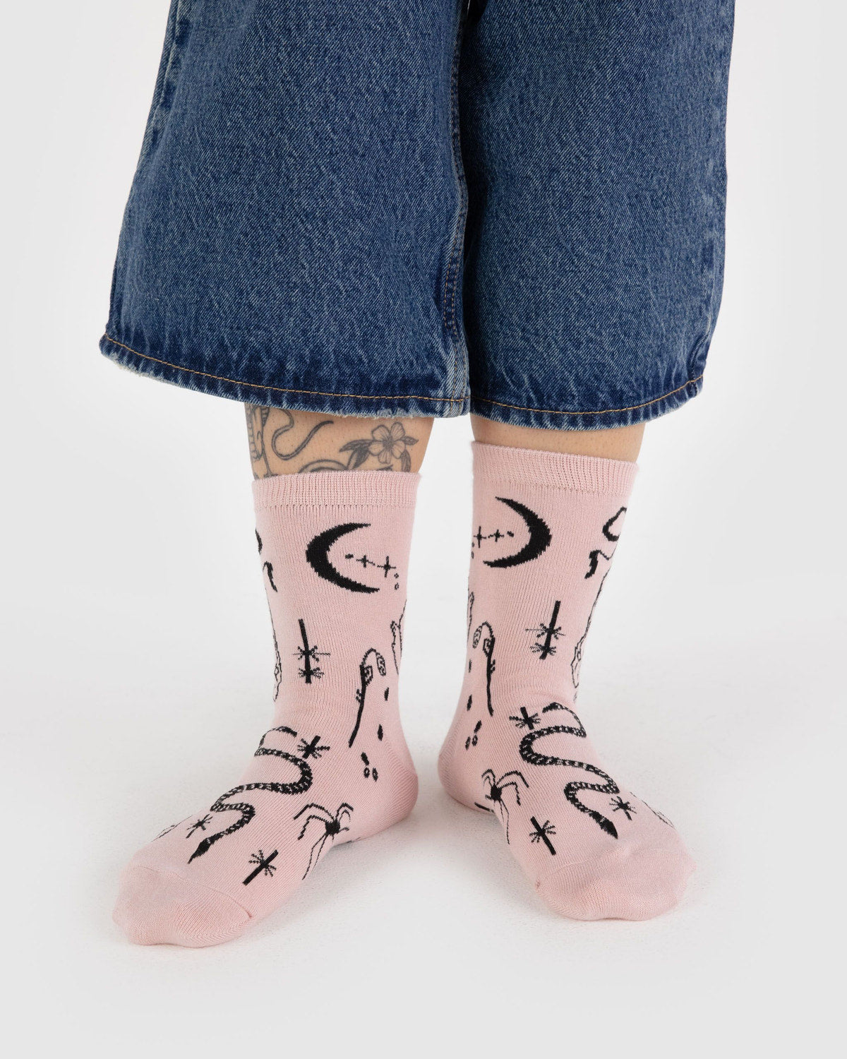 Baggu Deals - Crew Sock Ballet Icons