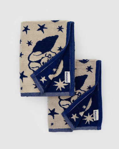 Baggu Popular - Hand Towel Set of 2 Cherub Bows