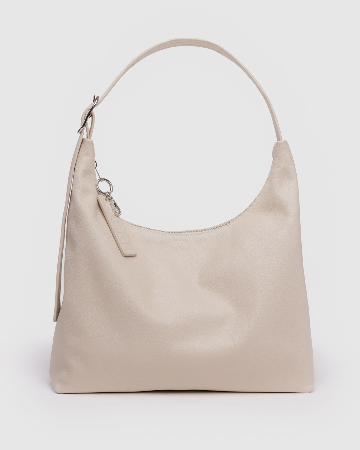 Baggu Great Value - Recycled Leather Shoulder Bag Stone