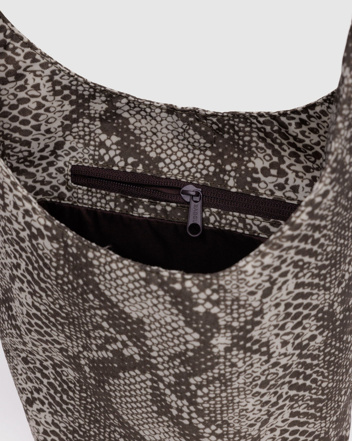 Baggu Sale - Small Nylon Sling  Snakeskin