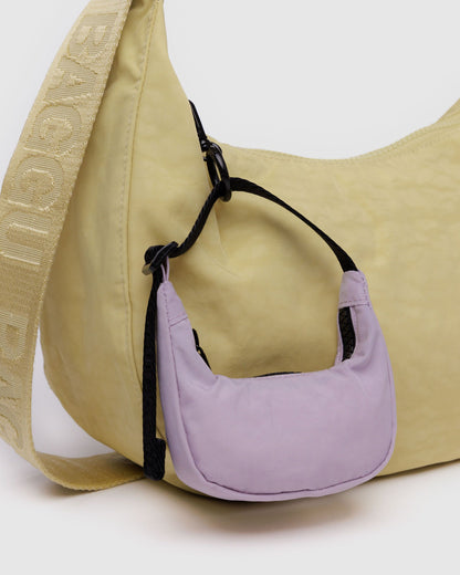 Baggu Quality - Crescent Bag Charm Dusty Pink