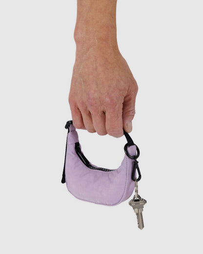 Baggu Quality - Crescent Bag Charm Dusty Pink