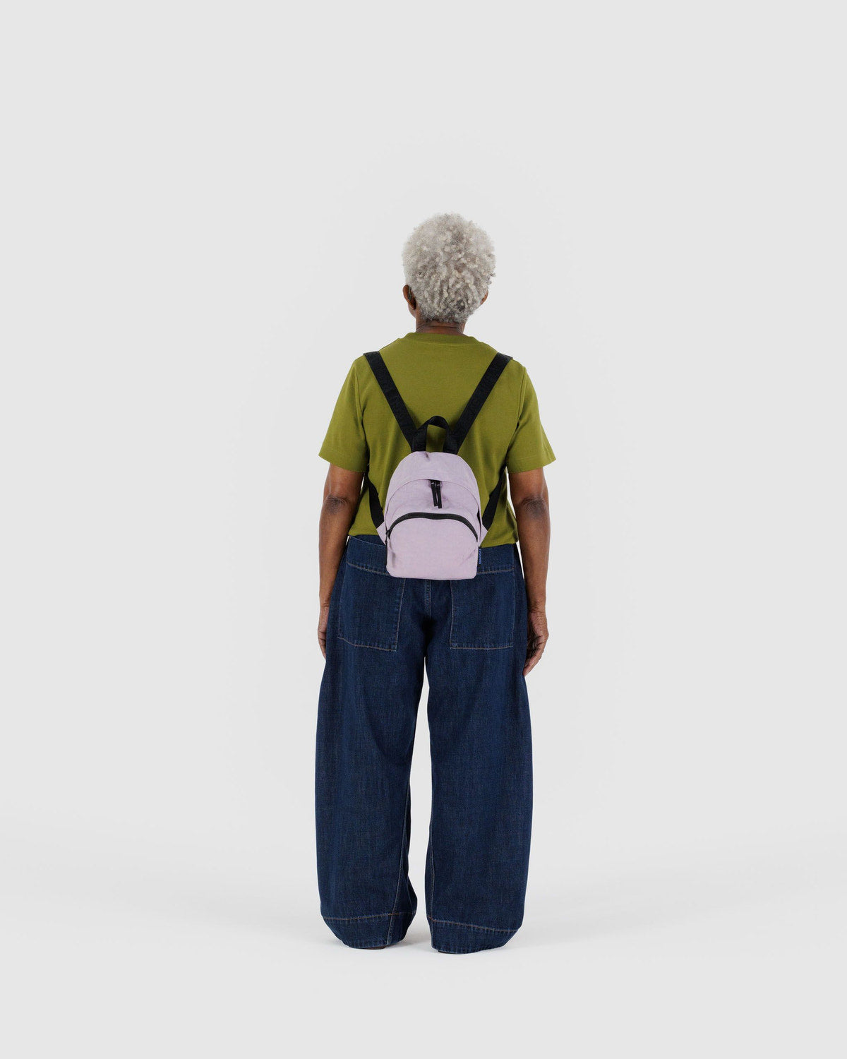 Baggu Latest - Mini Nylon Backpack Dusty Pink