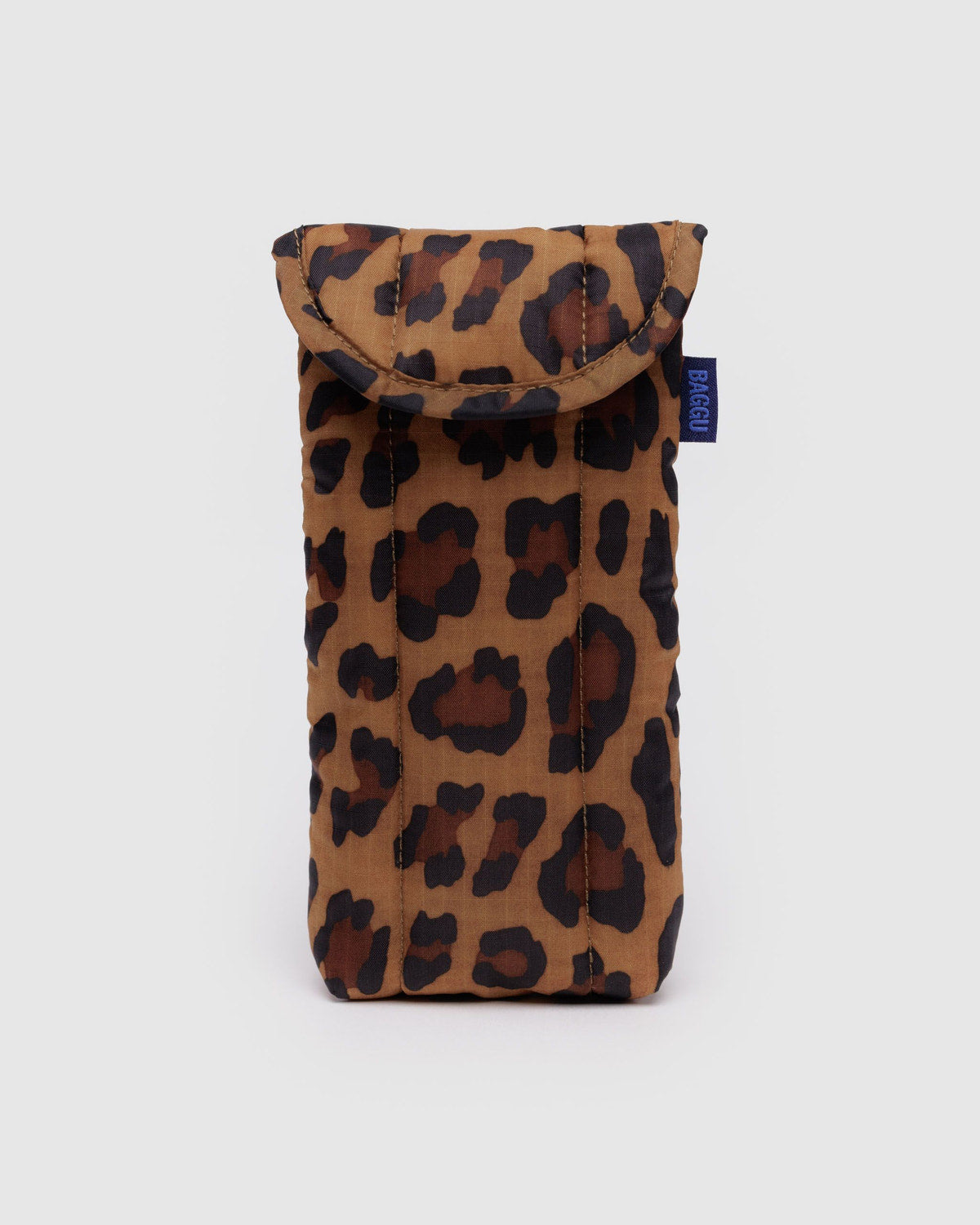 Baggu Best Price - Puffy Glasses Sleeve Leopard