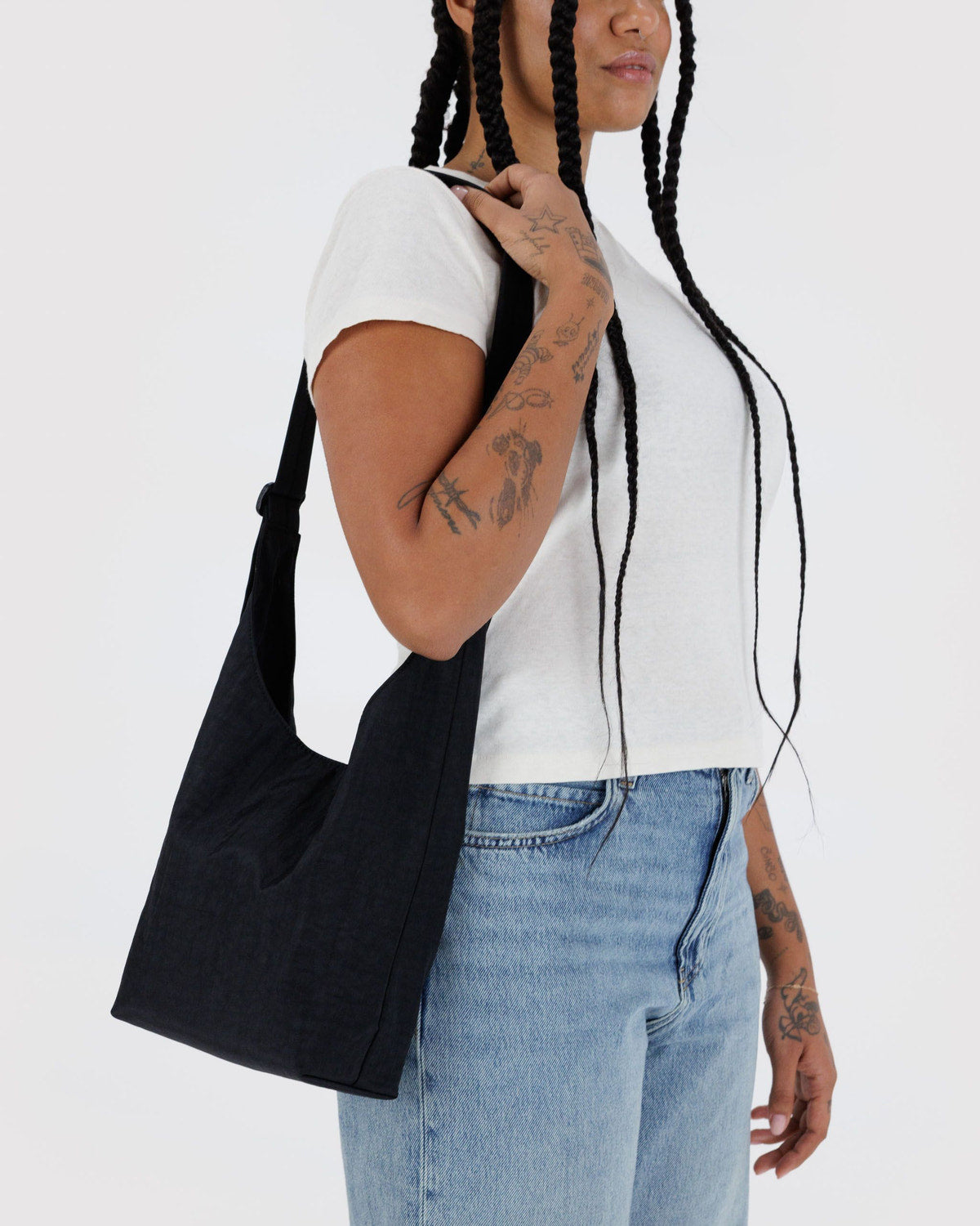 Baggu Signature - Small Nylon Sling  Black