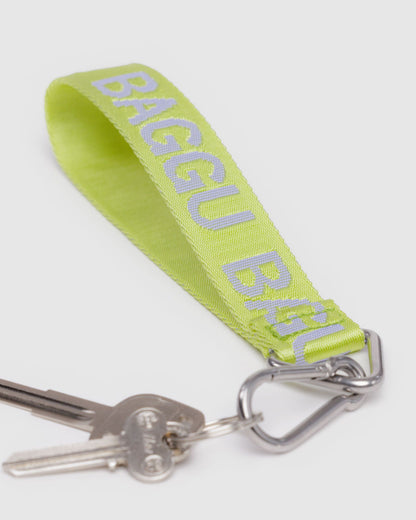 Baggu Quality - Logo Keychain Citron