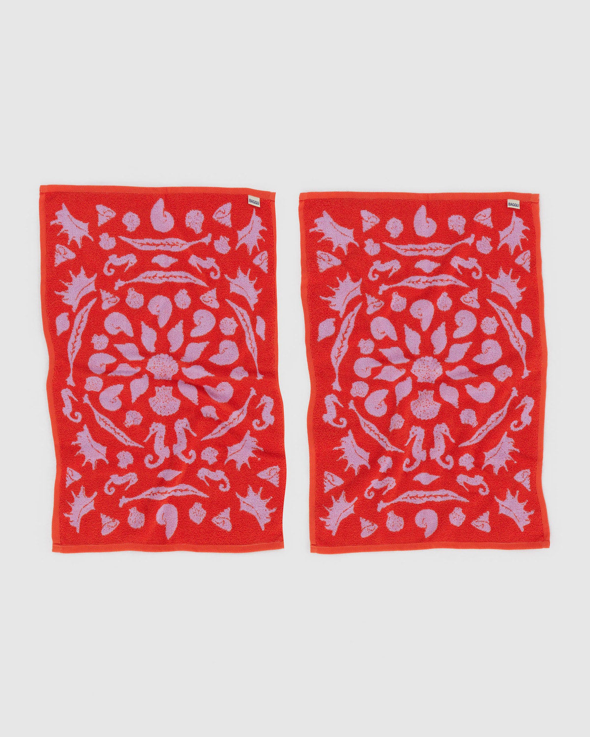 Baggu Essential - Hand Towel Set of 2 Sea Shells