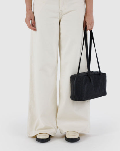 Baggu Hot Sale - Nylon Bowler Bag Black