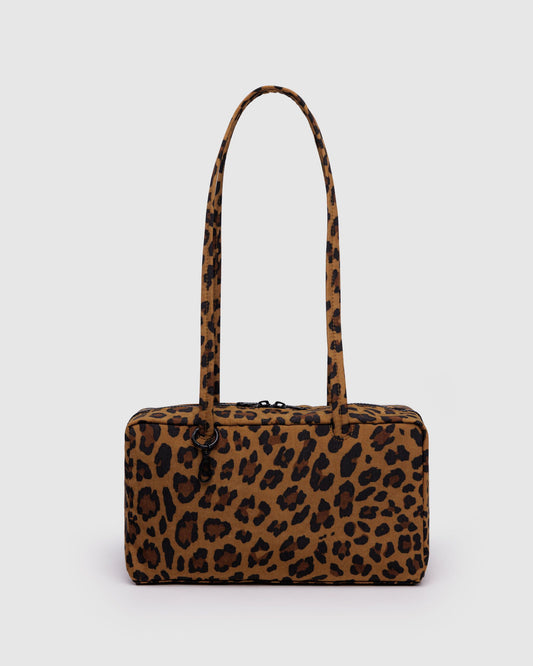Baggu Classic - Nylon Bowler Bag Leopard