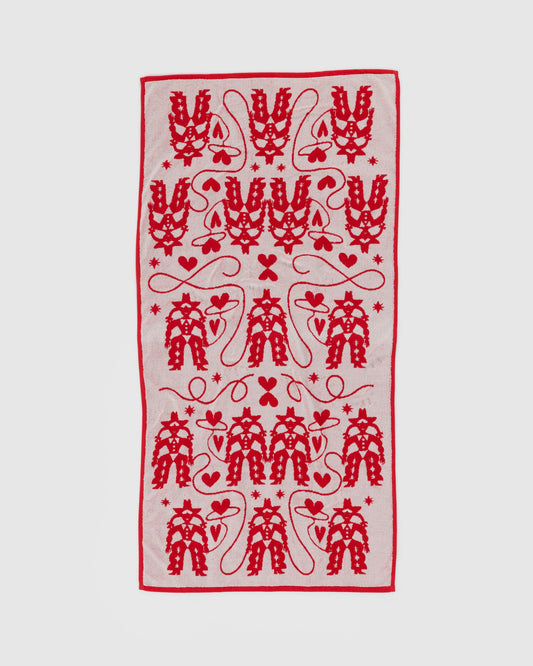 Baggu Featured - Bath Towel Cowgirl
