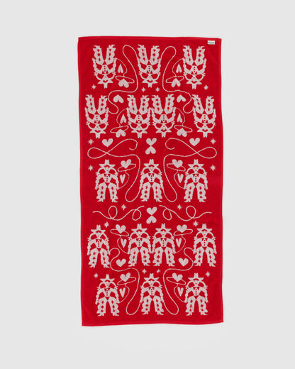 Baggu Featured - Bath Towel Cowgirl