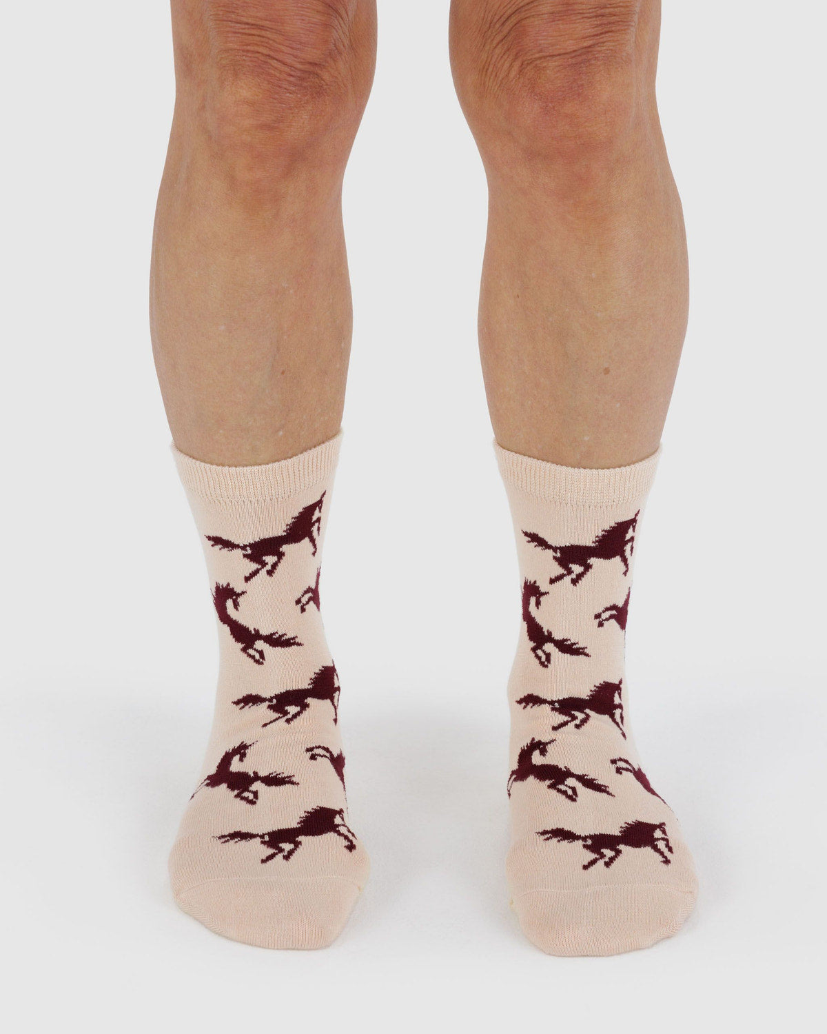 Baggu Top Pick - Crew Sock Horses
