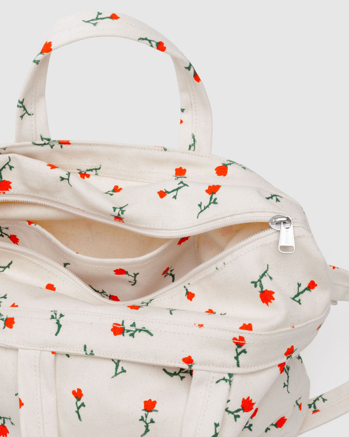 Baggu Hot Sale - Horizontal Zip Duck Bag Painted Wildflower