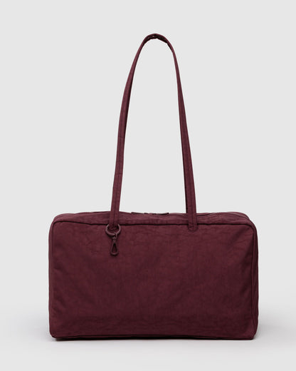 Baggu Best Price - Medium Nylon Bowler Bag Mahogany