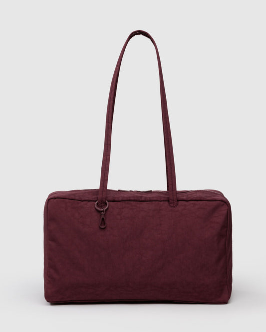 Baggu Best Price - Medium Nylon Bowler Bag Mahogany