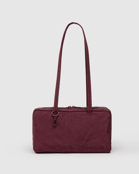 Baggu Everyday - Nylon Bowler Bag Mahogany