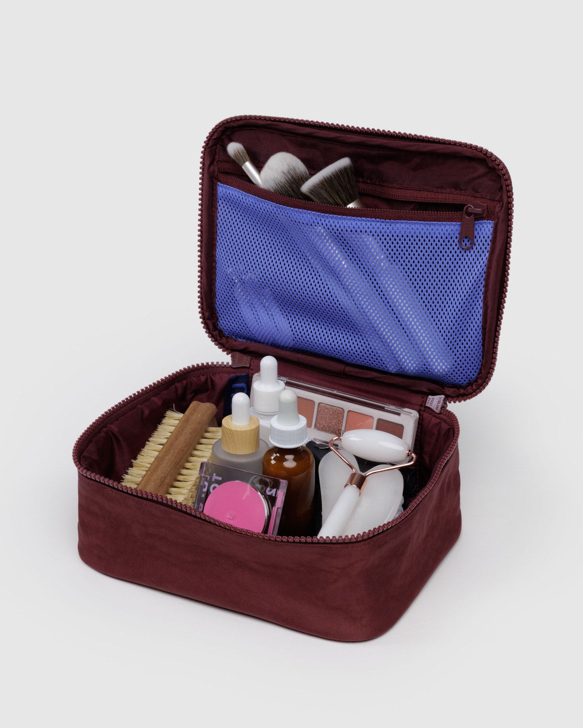 Baggu Signature - Small Cosmetic Case Mahogany