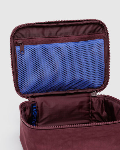 Baggu Signature - Small Cosmetic Case Mahogany