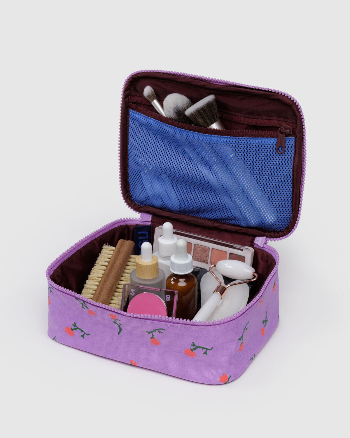 Baggu Hot Sale - Small Cosmetic Case Painted Wildflower