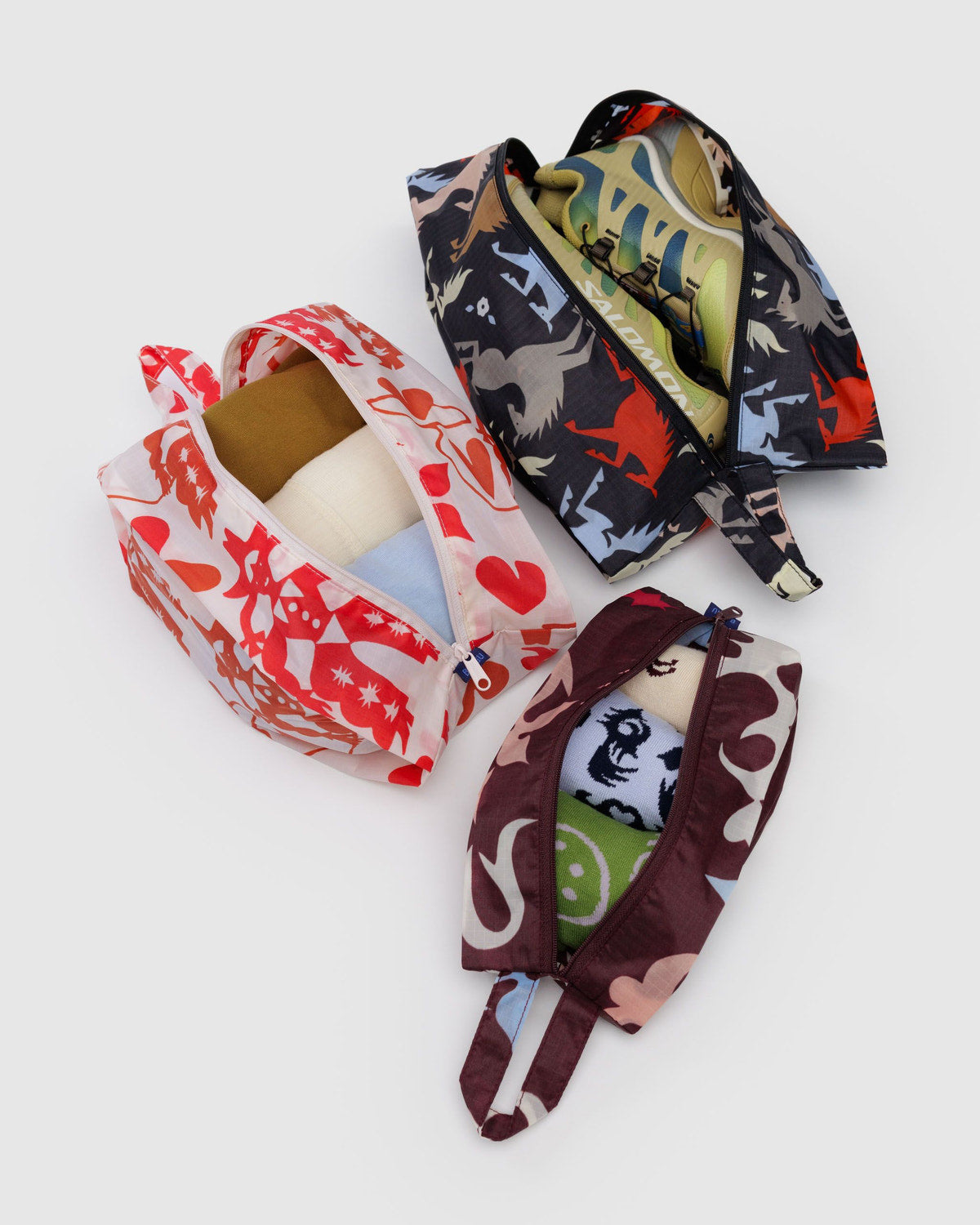 Baggu Latest - 3D Zip Set Western Cut Outs