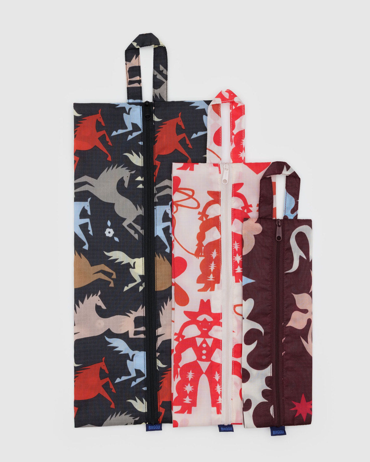 Baggu Latest - 3D Zip Set Western Cut Outs