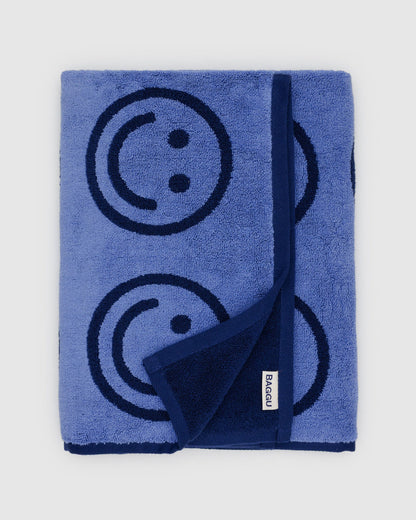 Baggu Classic - Bath Towel Happy Blue