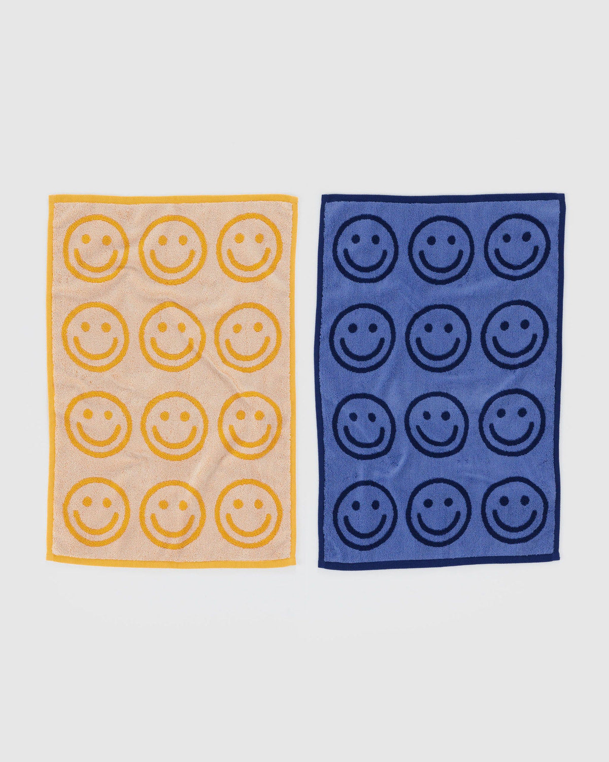 Baggu Best Price - Hand Towel Set of 2 Happy Blue Marigold