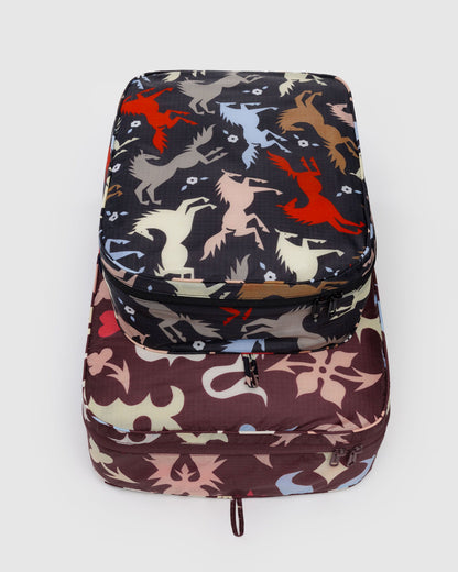 Baggu Deals - Large Packing Cube Set Western Cut Outs