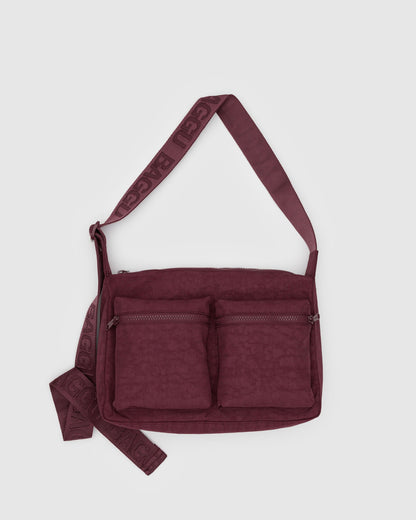 Baggu Essential - Medium Cargo Crossbody Mahogany