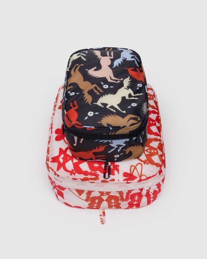 Baggu Featured - Packing Cube Set Western Cut Outs