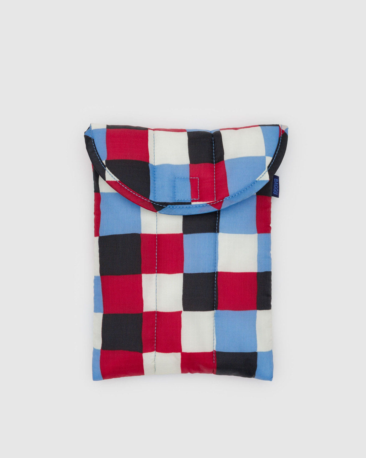Baggu Top Pick - Puffy Tablet Sleeve Painted Check