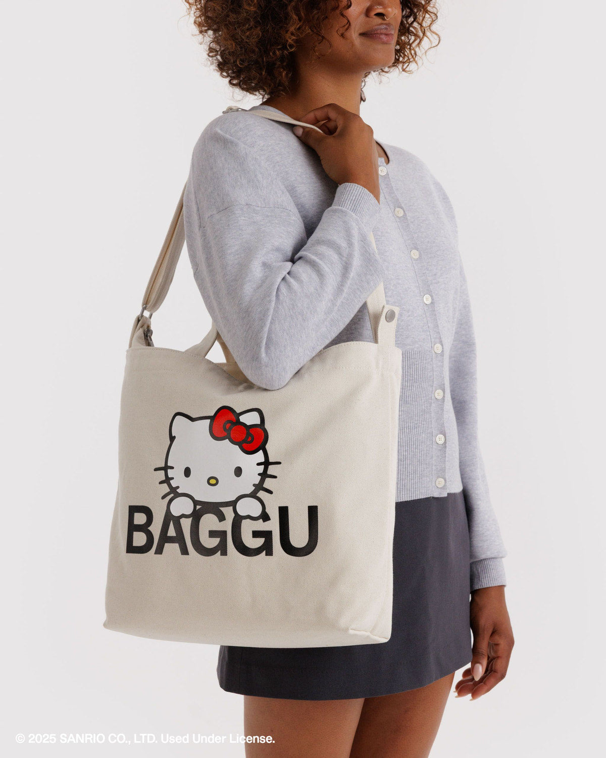 Baggu Popular - Horizontal Zip Duck Bag Hello Kitty