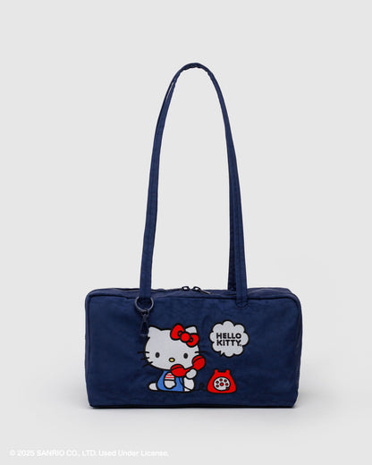 Baggu Special Offer - Nylon Bowler Bag Embroidered Hello Kitty Phone