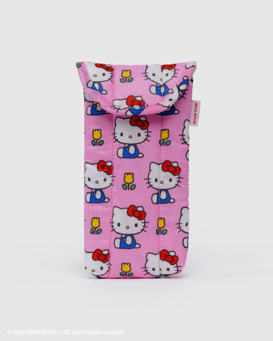 Baggu Exclusive - Puffy Glasses Sleeve Hello Kitty Pink