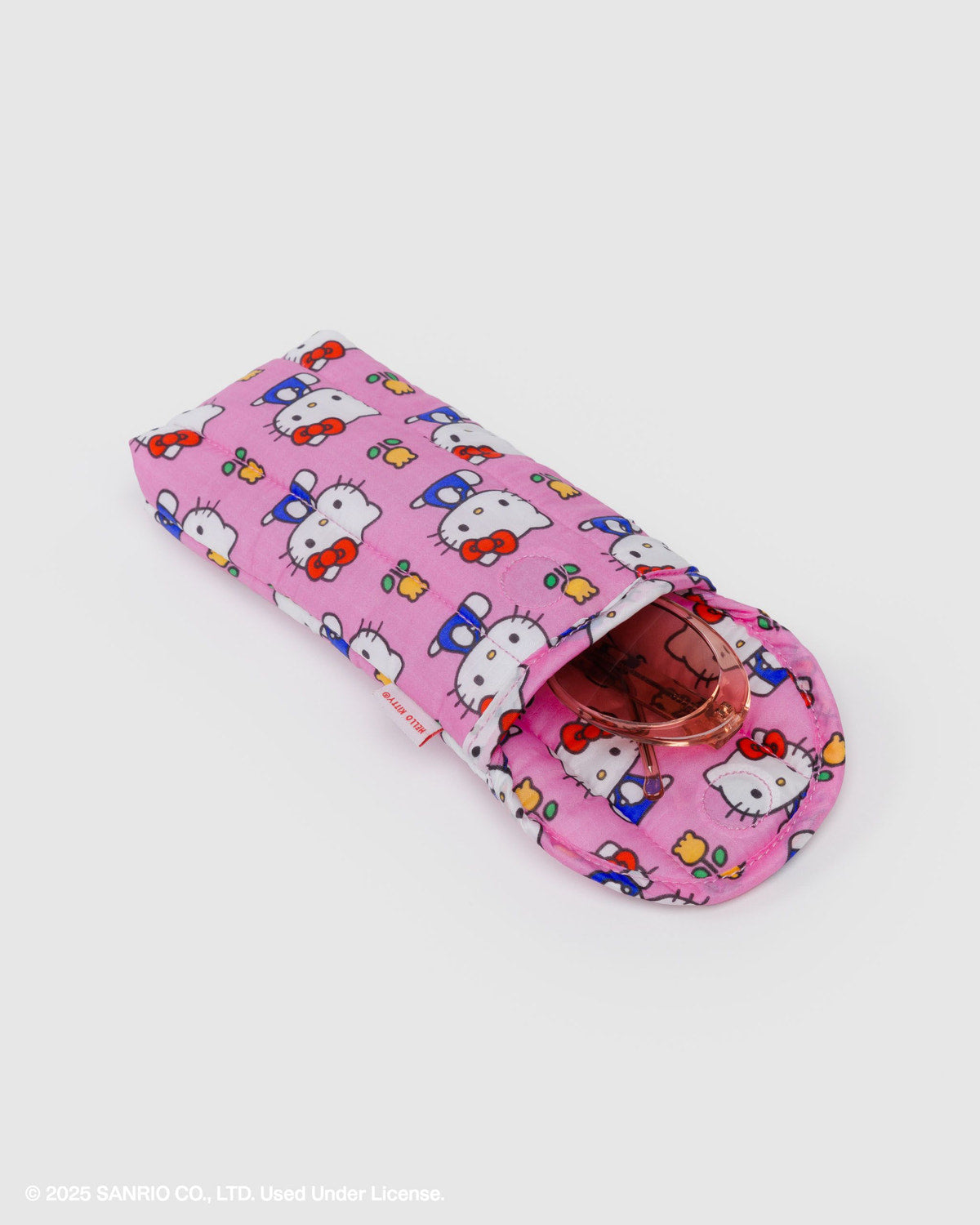 Baggu Exclusive - Puffy Glasses Sleeve Hello Kitty Pink